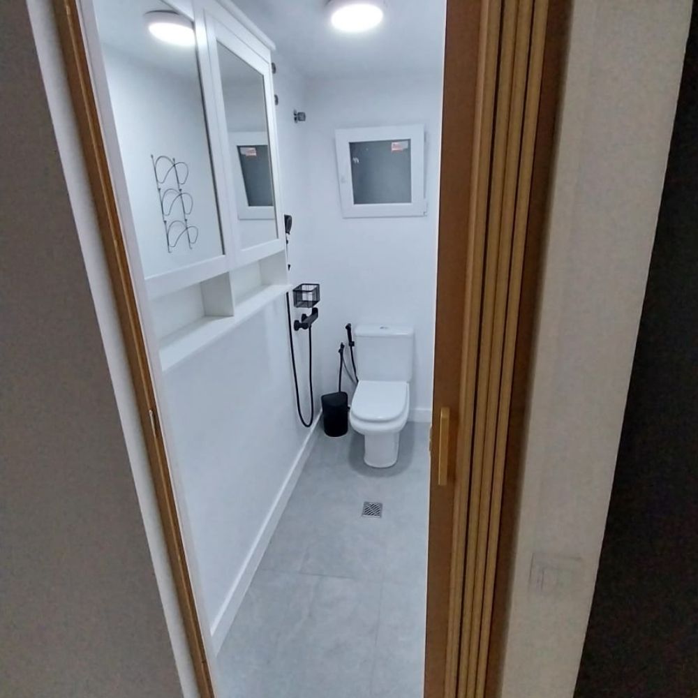 adaptación parcial de baño accesible en vivienda en Gran Canaria