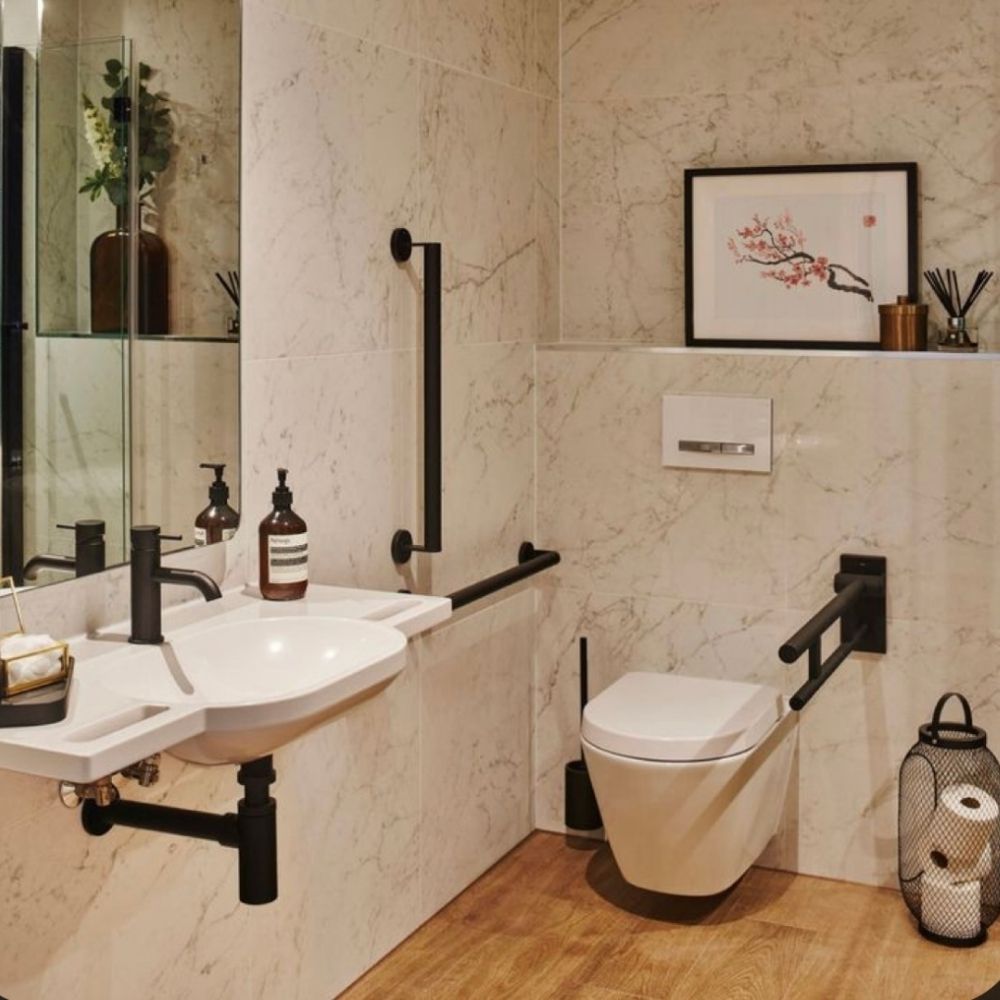 Baño adaptado para personas con movilidad reducida