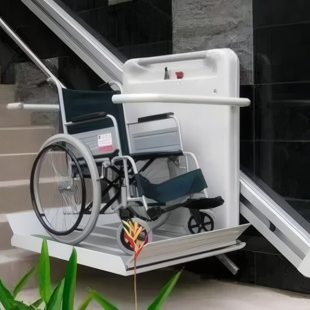 Plataforma salvaescaleras VIT para escalera recta
