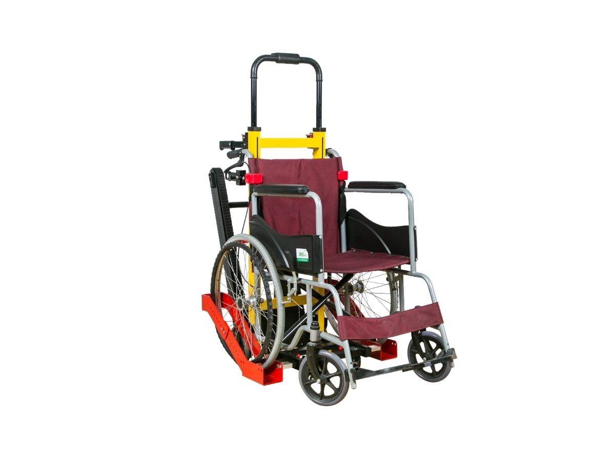 Subescaleras portátil YXH-5M2 para silla de ruedas